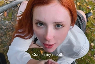 Рыжуля сбросила одежду в надежде на горячий секс, холодно же Рыжуля сбросила одежду в надежде на горячий секс, холодно же